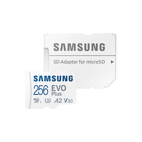공식파트너 삼성전자 마이크로SD카드 EVO PLUS 256GB MB-MC256KA/KR 메모리카드